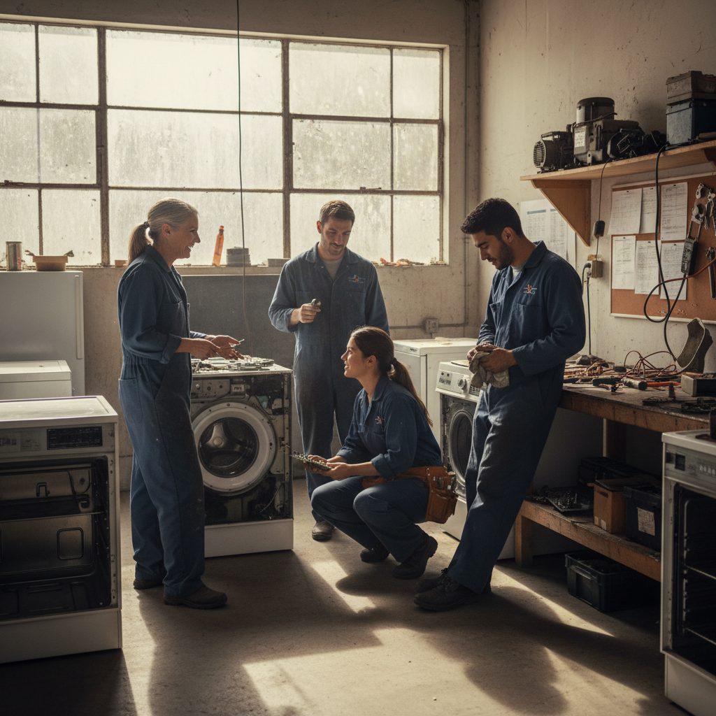 Irvine Appliance Repair team at work in Irvine