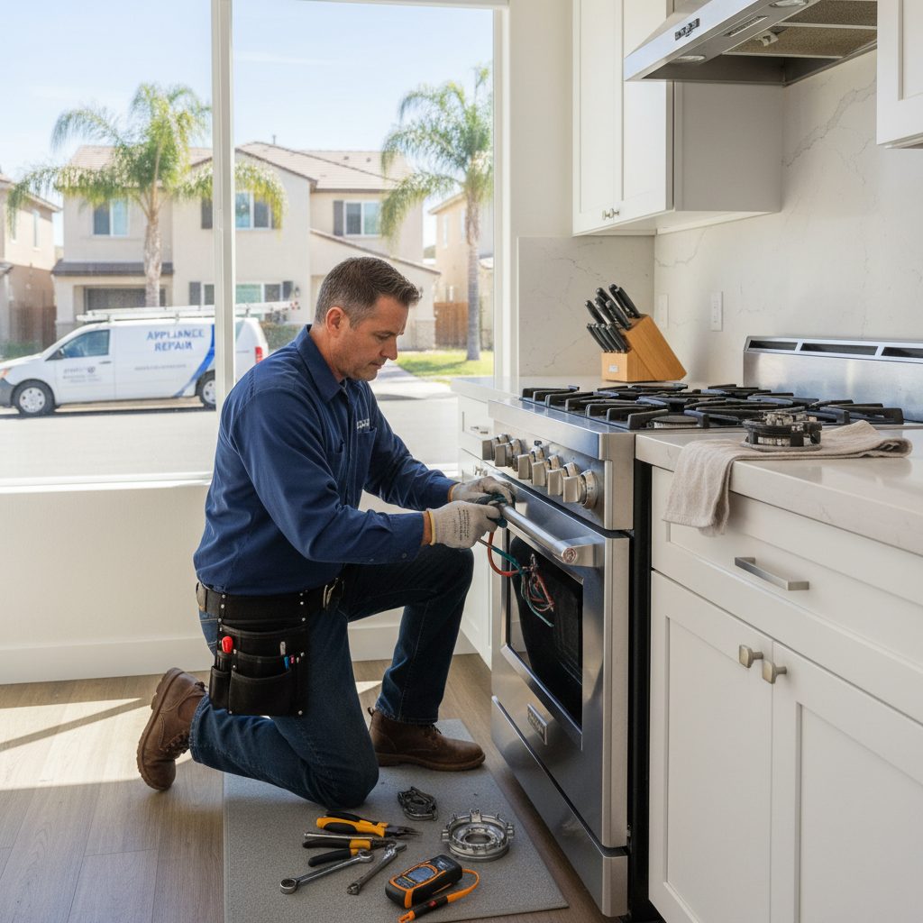 Stove & Range Repair in Irvine, CA